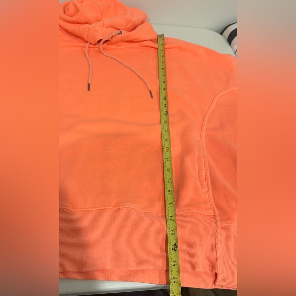NWOT Free People FP Movement Sprint to the Finish Sweatshirt Hoodie Orange Small - Picture 8 of 10